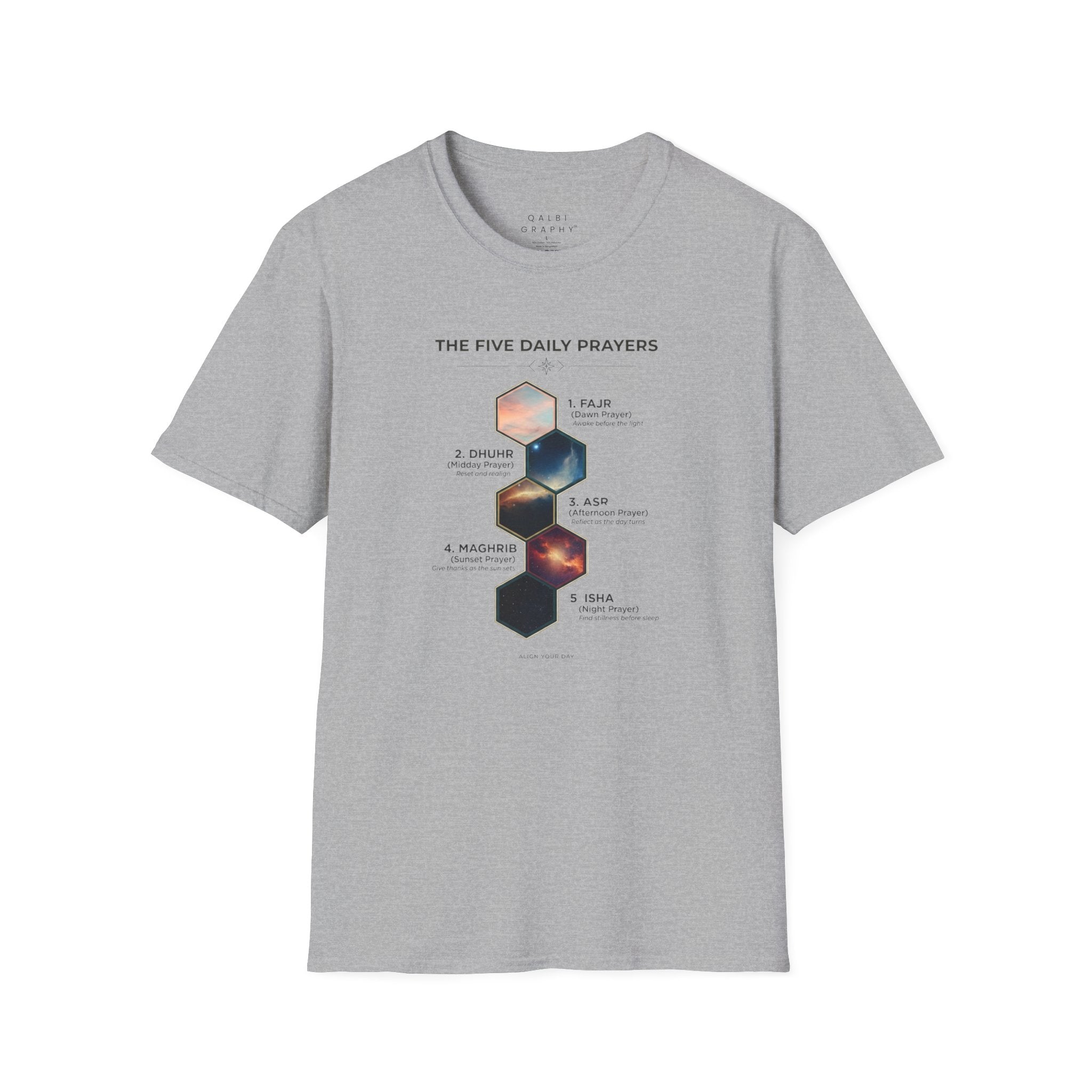 5 Daily Prayers - T-Shirt