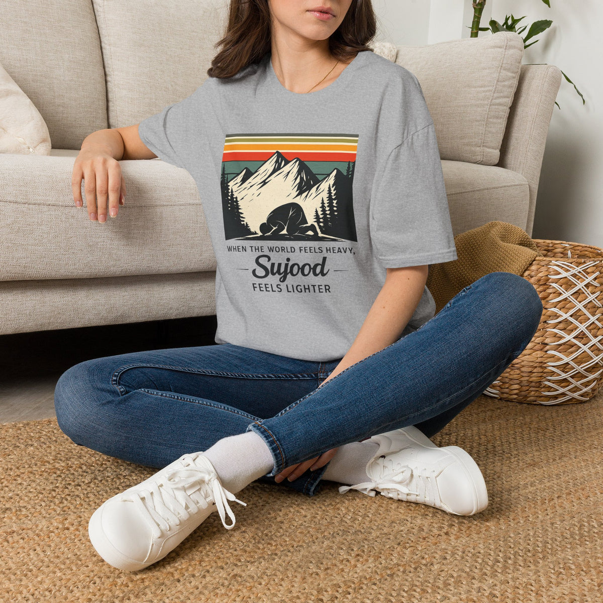 Peace in Sujood - T-Shirt AD-SS