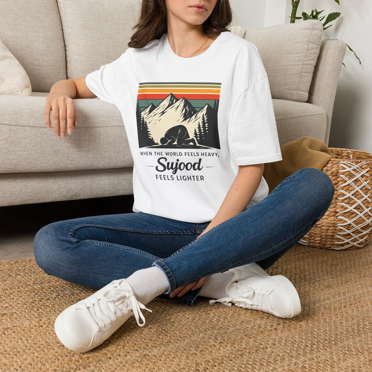 Peace in Sujood - T-Shirt AD-SS