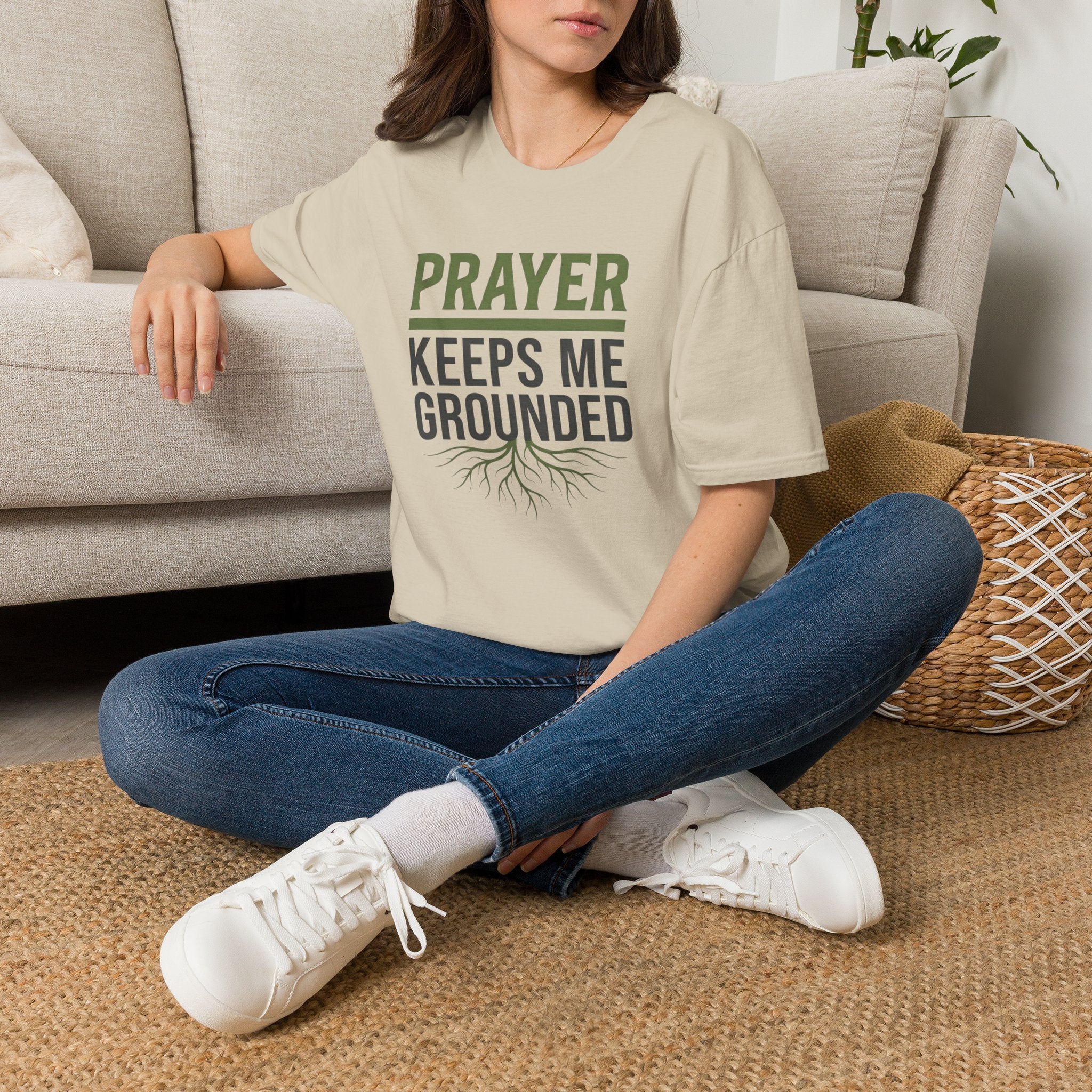 Grounded in Prayer - T-Shirt AD-SS