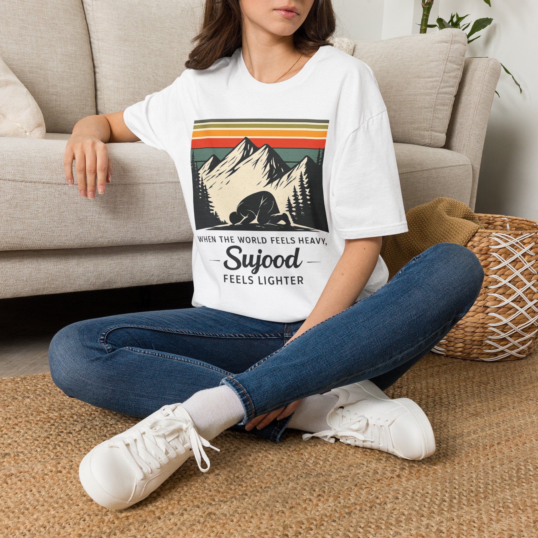Peace in Sujood - T-Shirt AD-SS