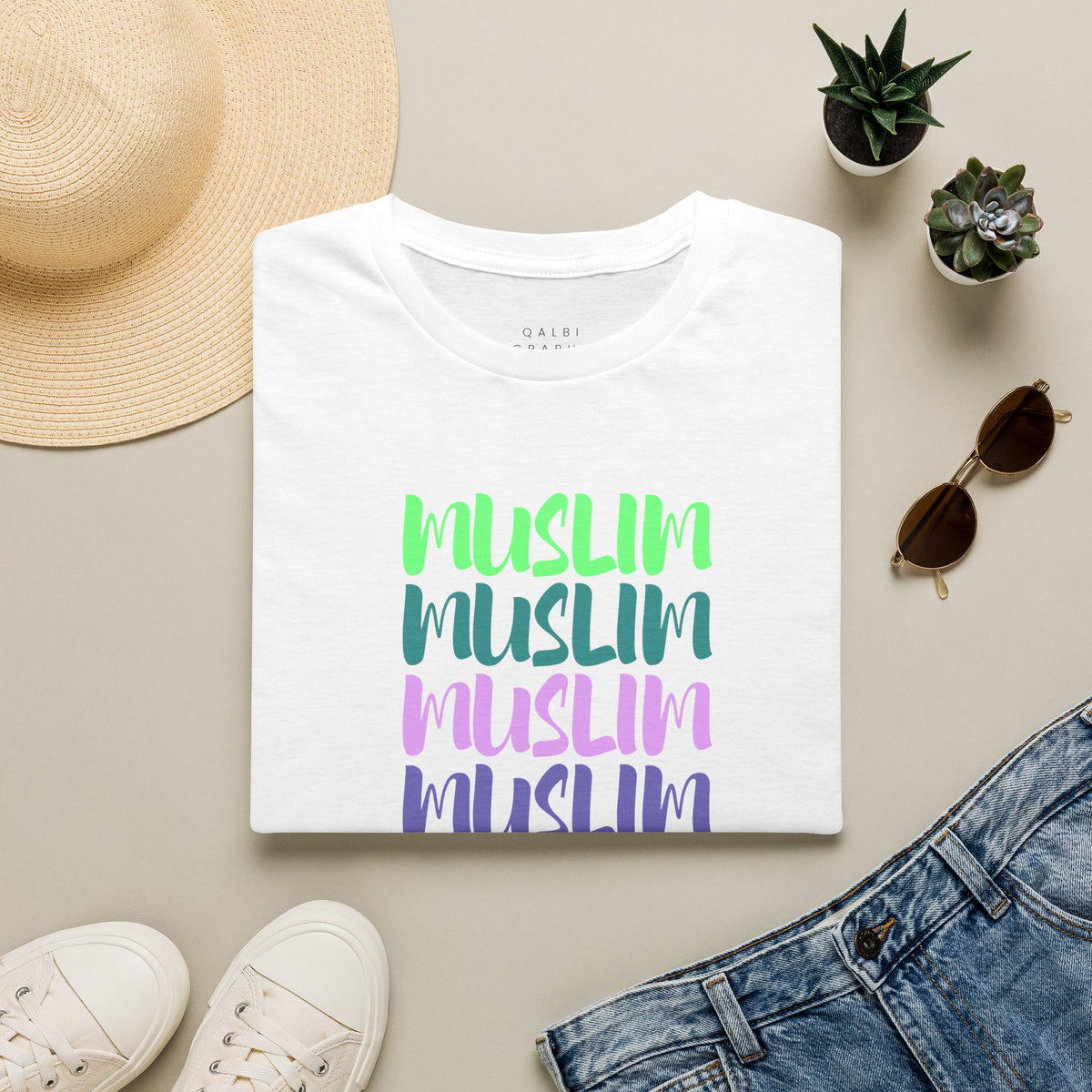 Muslim Vibes - T-Shirt AD-SS