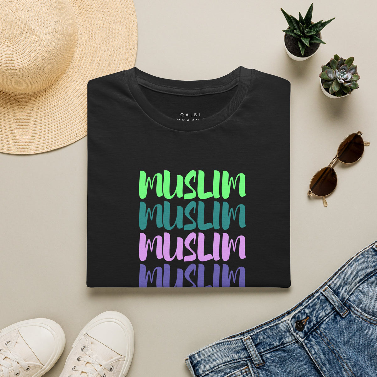Muslim Vibes - T-Shirt AD-SS