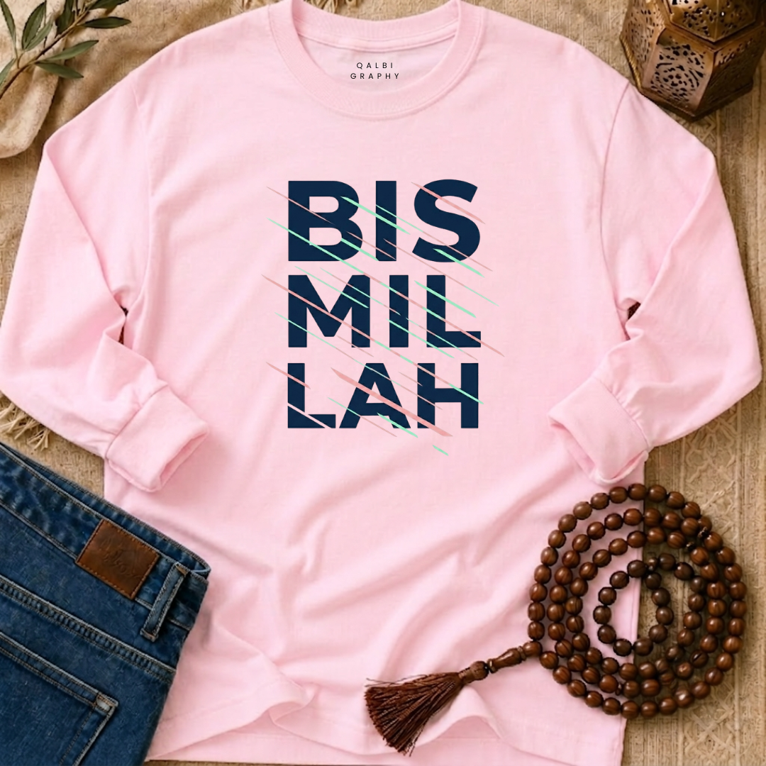 Bismillah Motion - T-Shirt LS