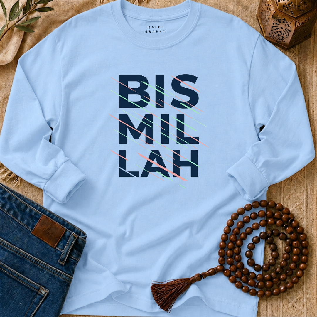 Bismillah Motion - T-Shirt LS