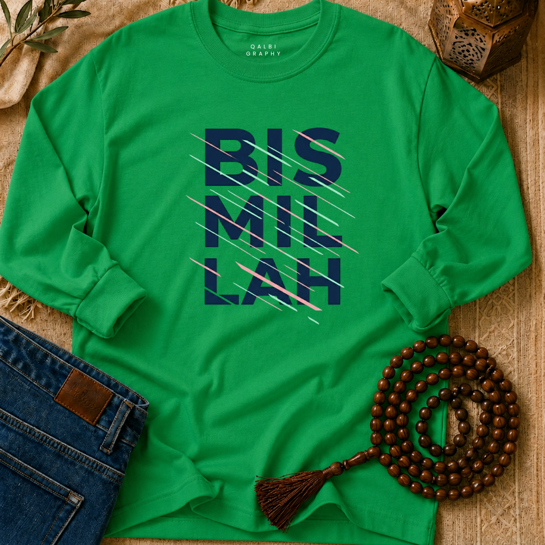 Bismillah Motion - T-Shirt LS