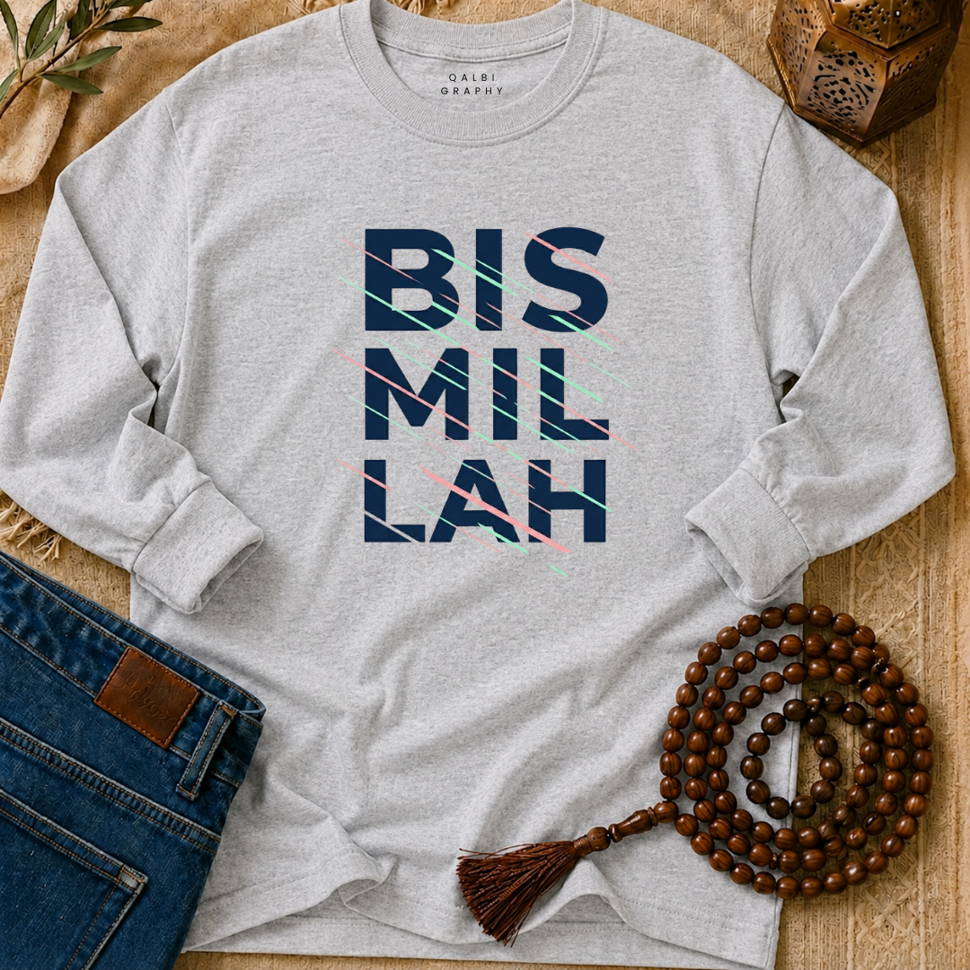 Bismillah Motion - T-Shirt LS