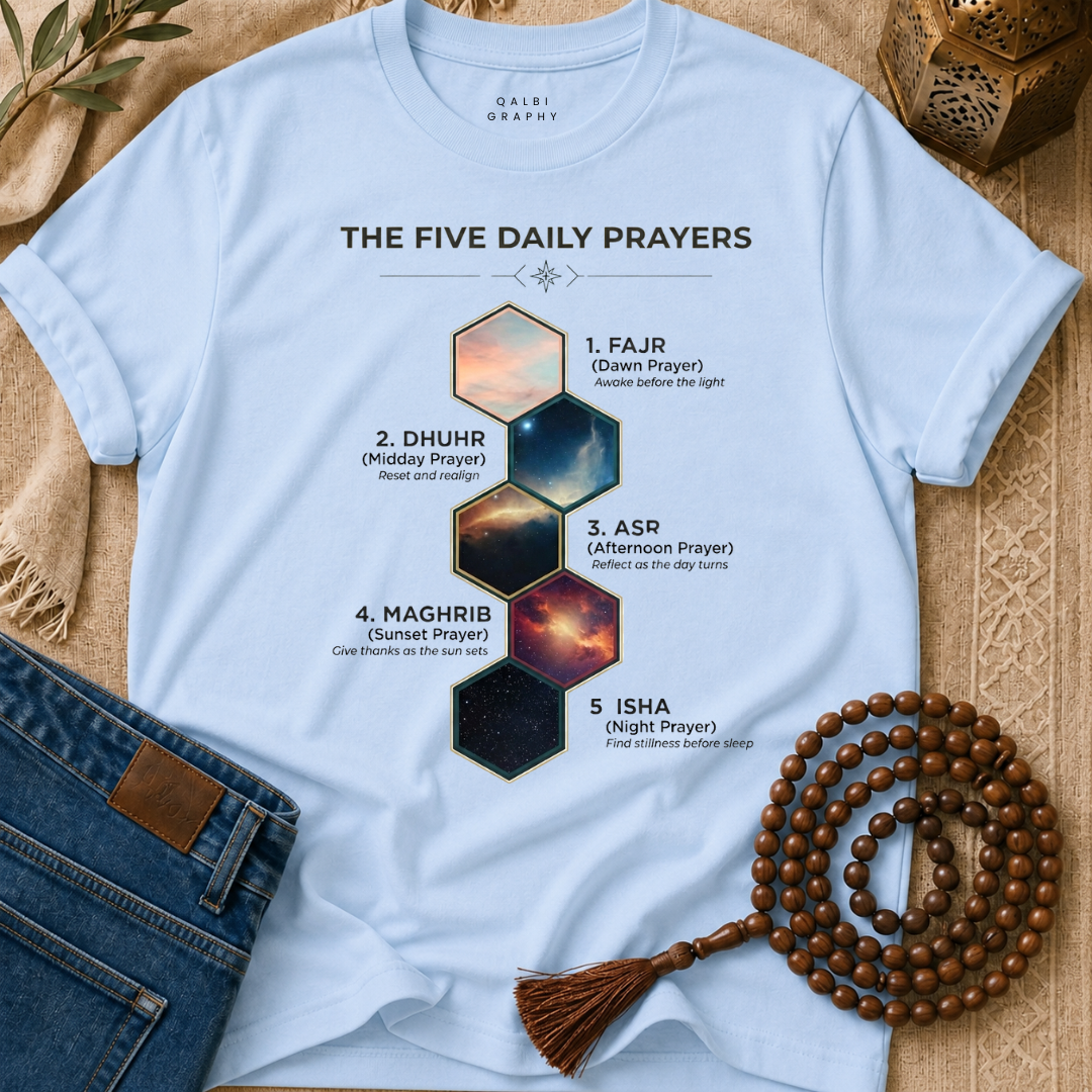 5 Daily Prayers - T-Shirt SS