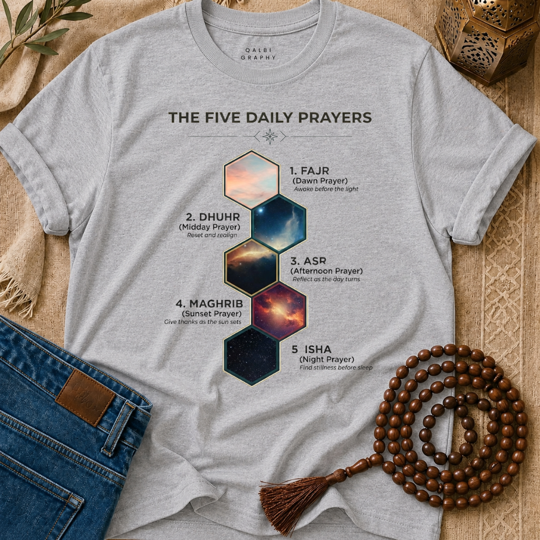 5 Daily Prayers - T-Shirt SS