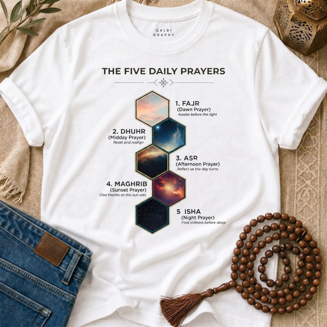 5 Daily Prayers - T-Shirt SS