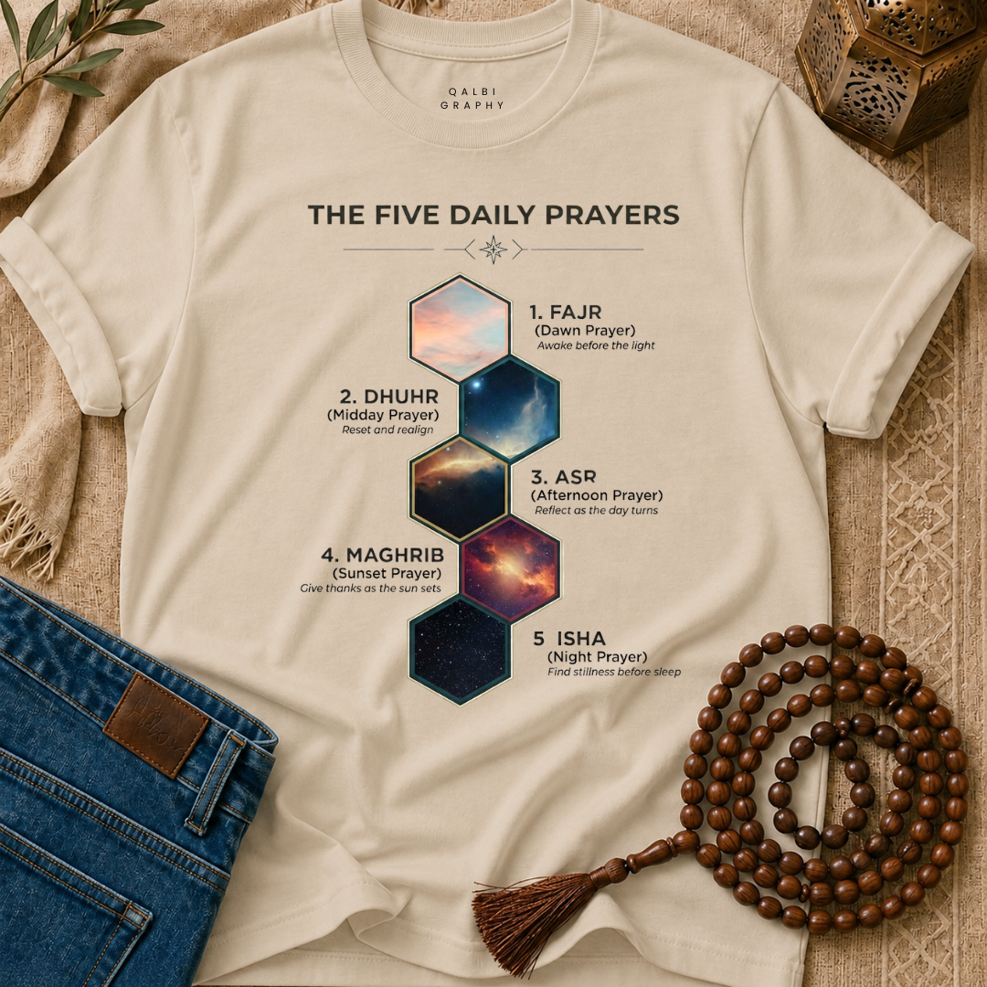 5 Daily Prayers - T-Shirt SS