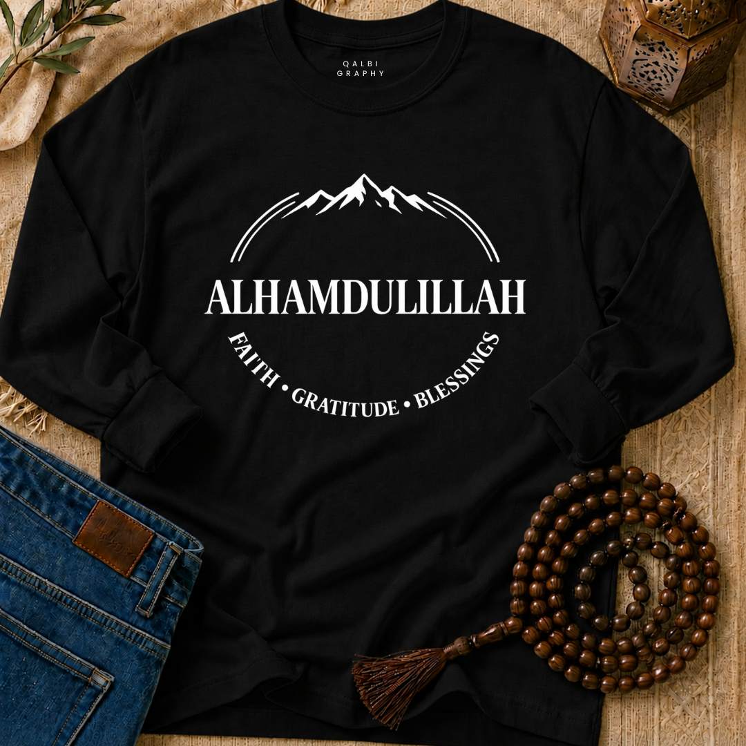 Peak Gratitude - T-Shirt LS
