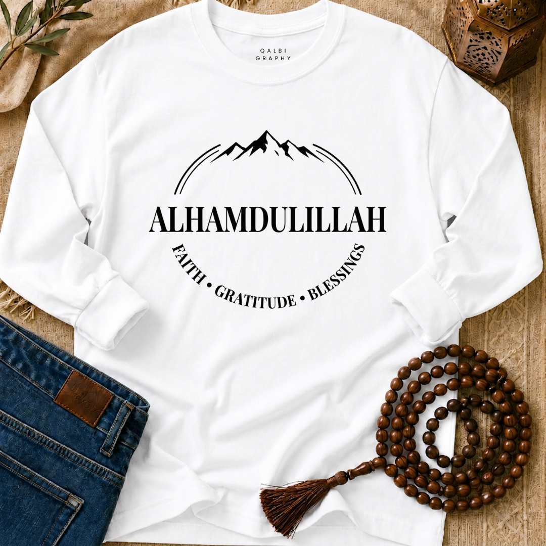 Peak Gratitude - T-Shirt LS
