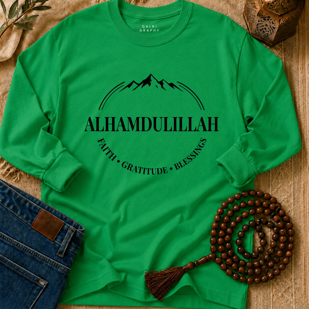 Peak Gratitude - T-Shirt LS