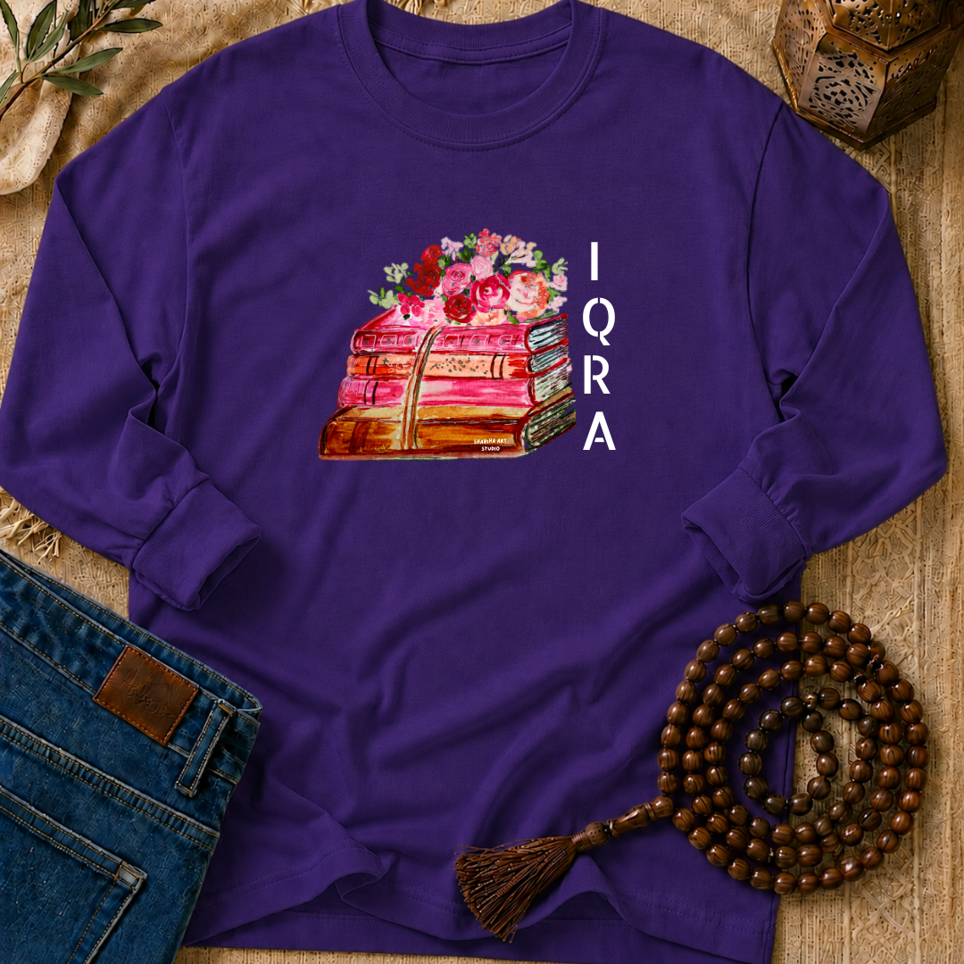 Bloom Thru Knowledge - T-Shirt LS
