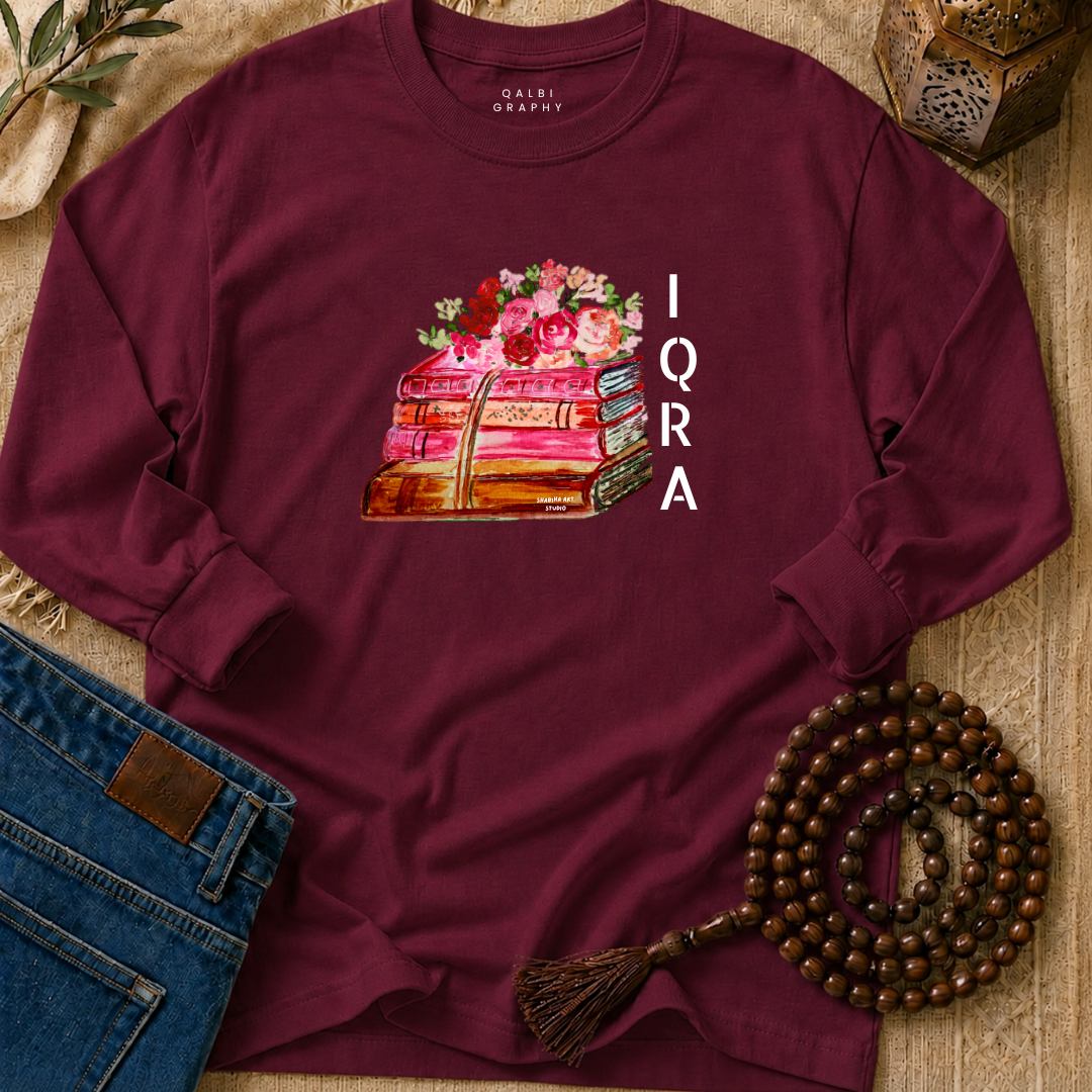 Bloom Thru Knowledge - T-Shirt LS