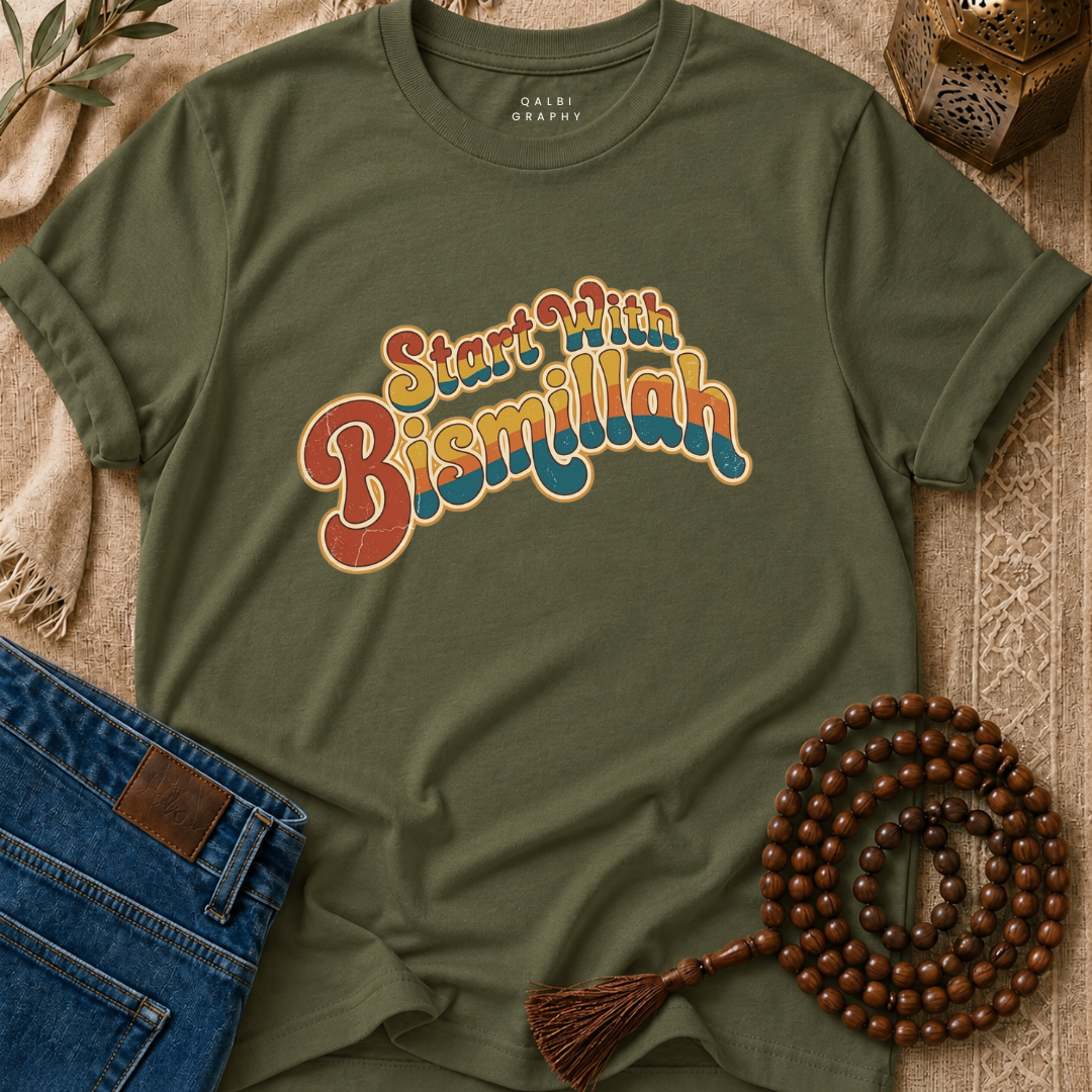 Start With Bismillah - T-Shirt SS