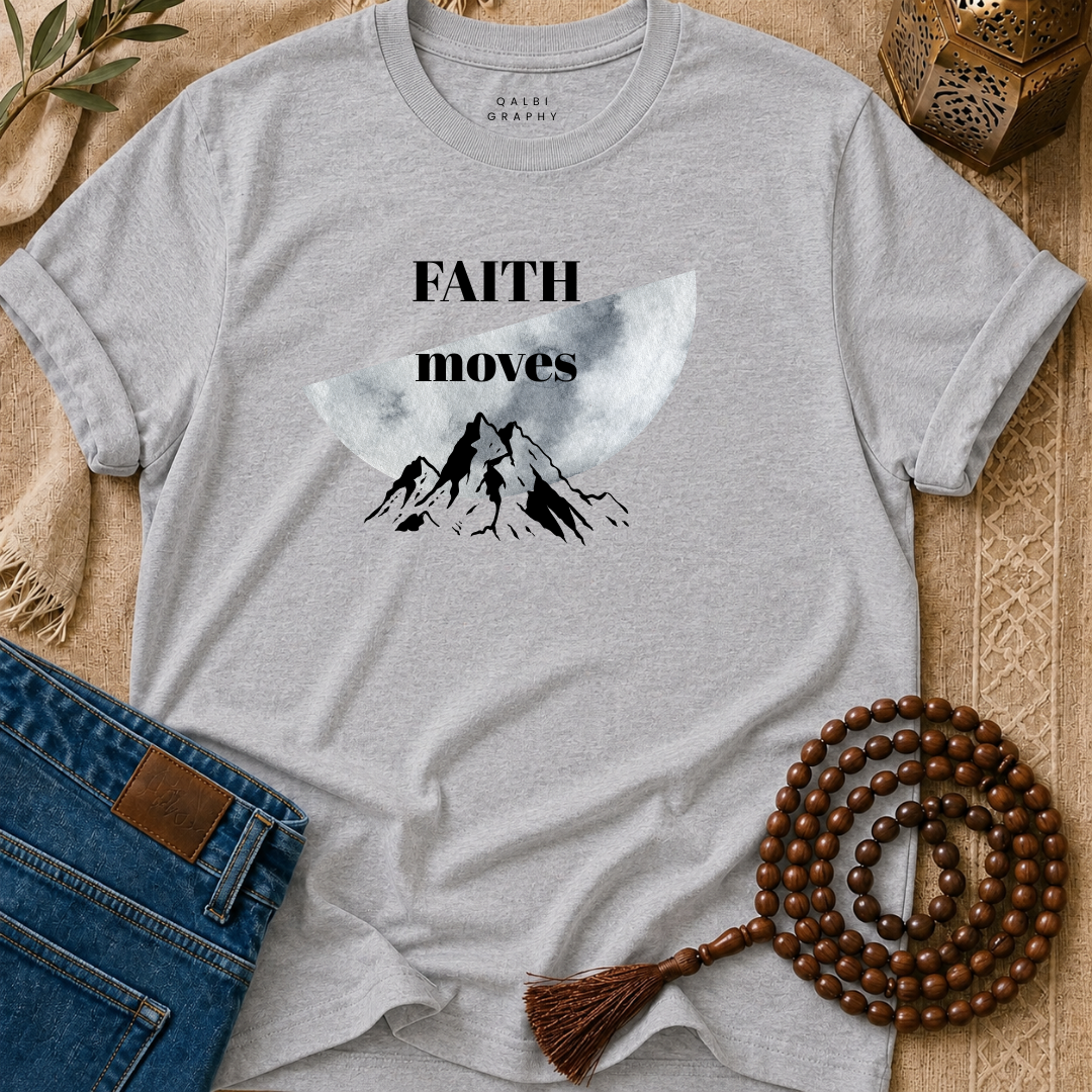 Faith Moves Mountains - T-Shirt SS