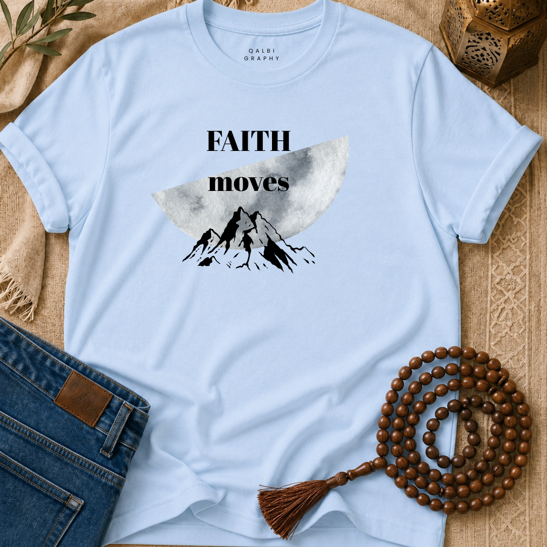 Faith Moves Mountains - T-Shirt SS
