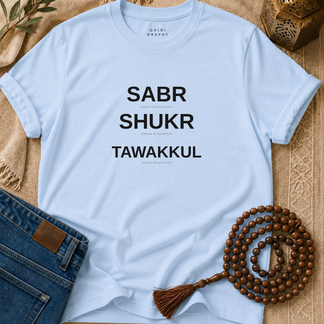 Sabr Shukr Tawakkul - T-Shirt SS