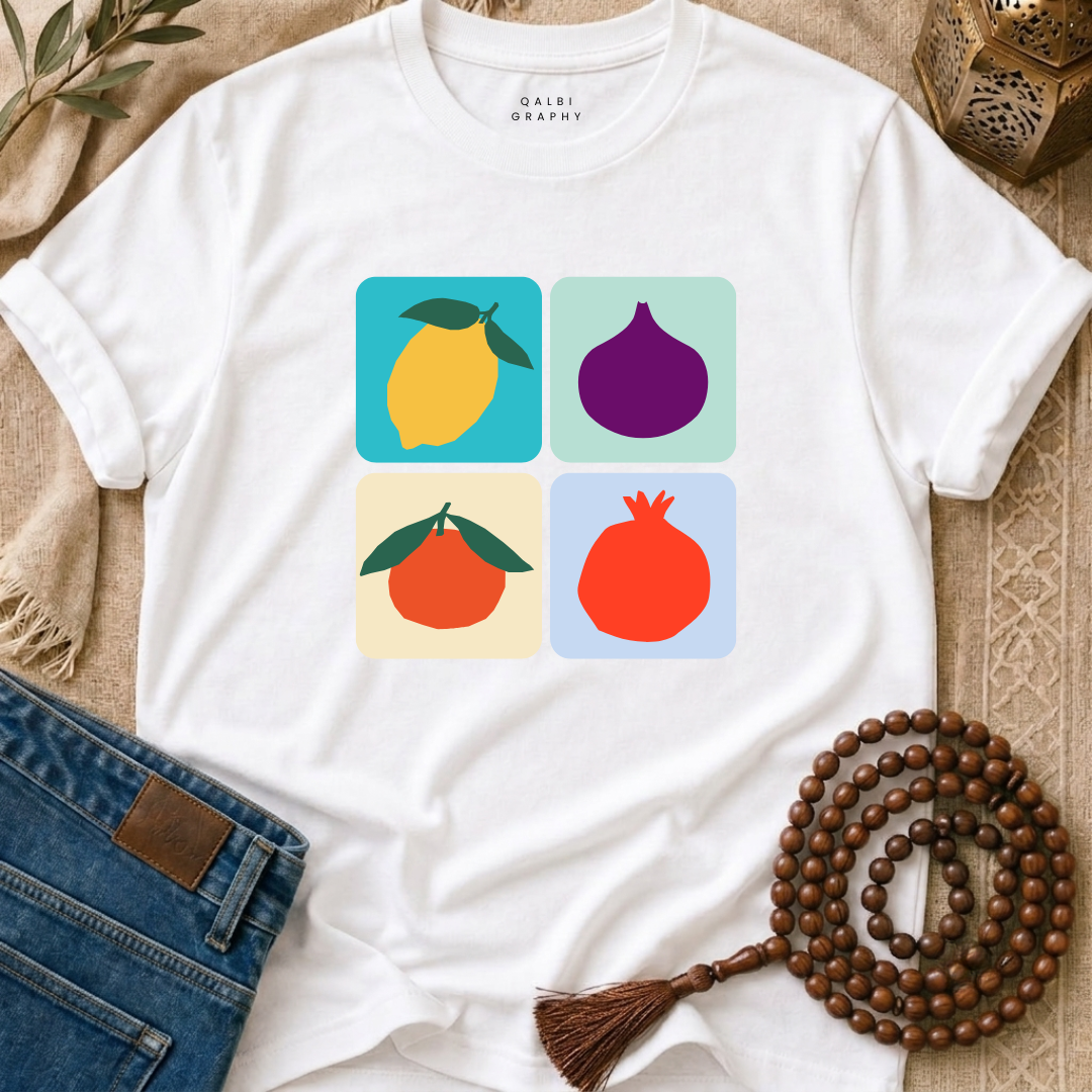 Fruits of Jannah Pastel - T-Shirt SS