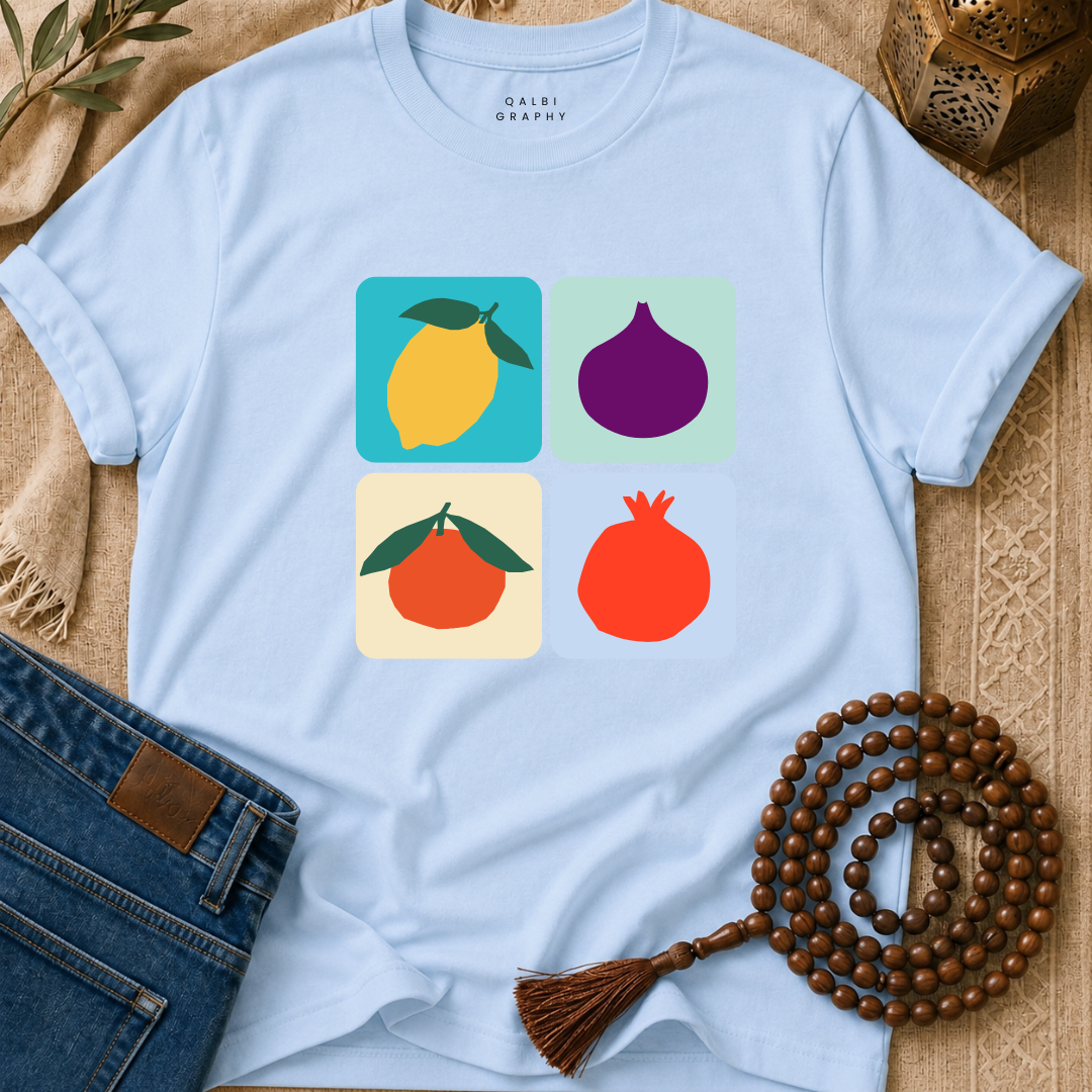 Fruits of Jannah Pastel - T-Shirt SS