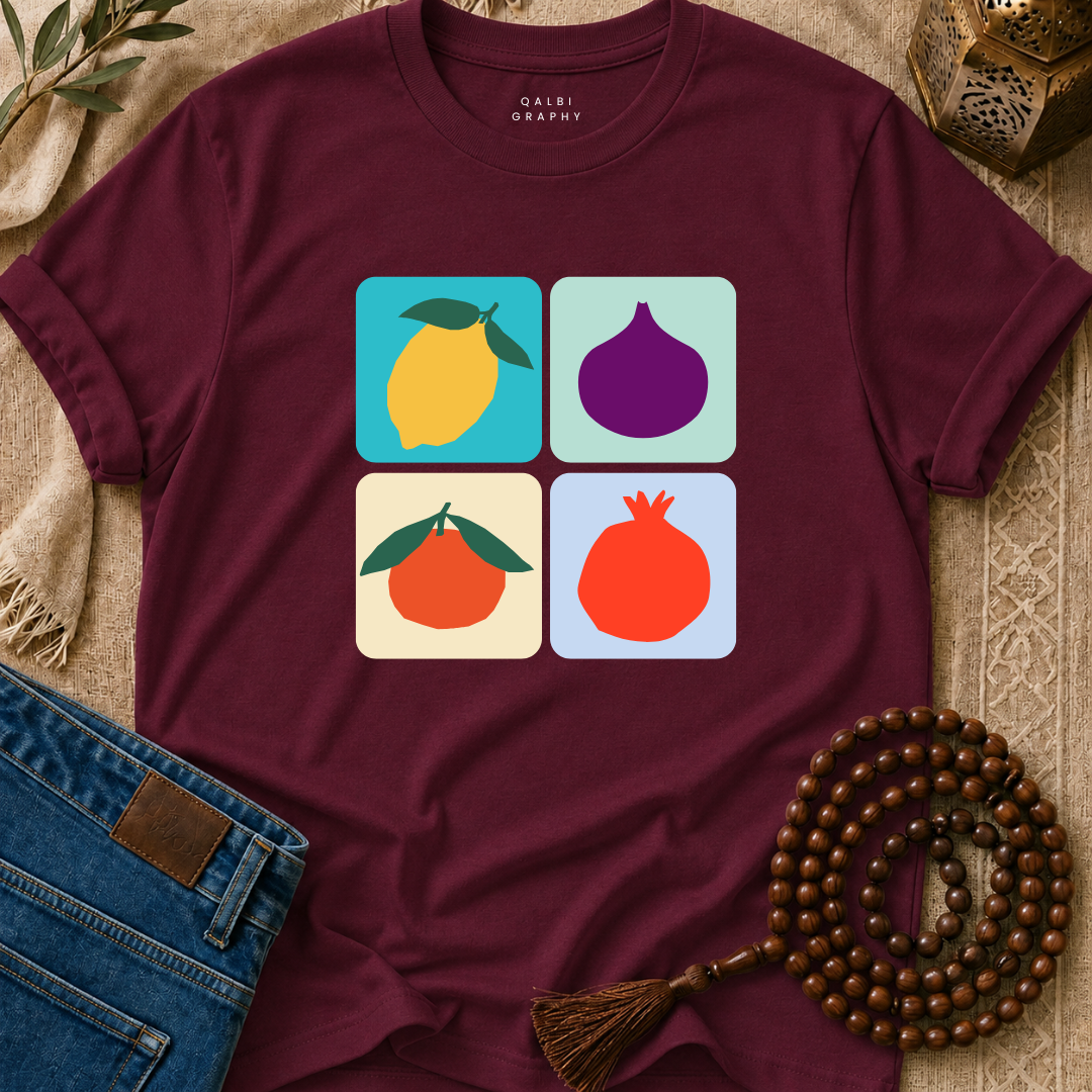 Fruits of Jannah Pastel - T-Shirt SS