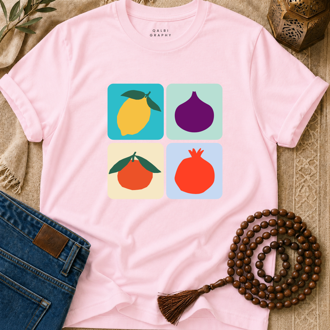 Fruits of Jannah Pastel - T-Shirt SS