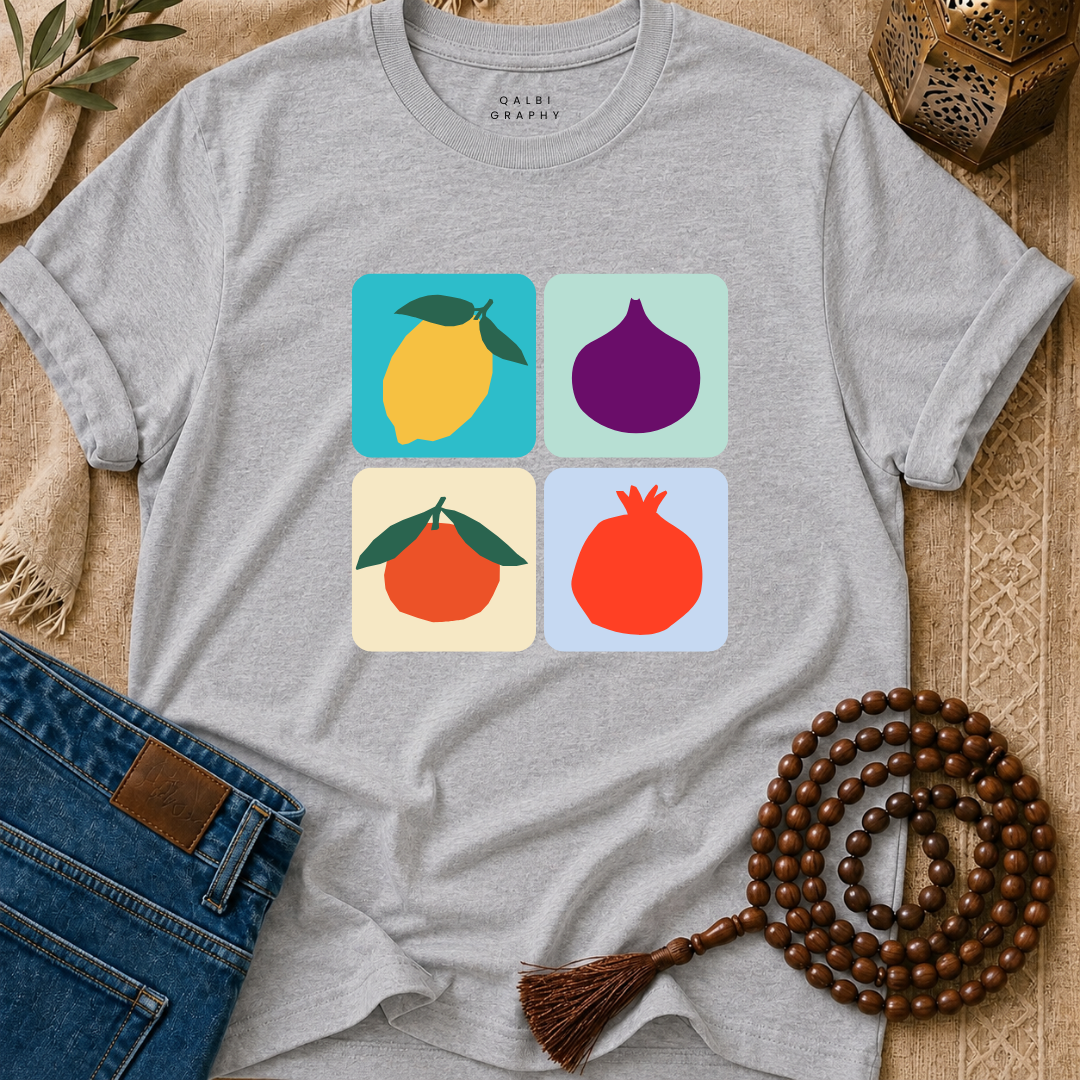 Fruits of Jannah Pastel - T-Shirt SS