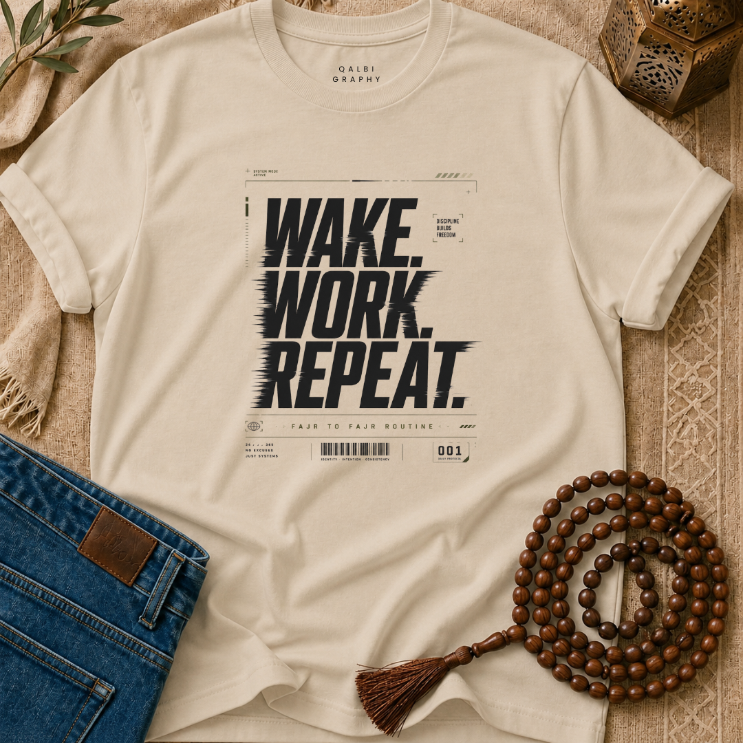 Wake Work Repeat - T-Shirt SS