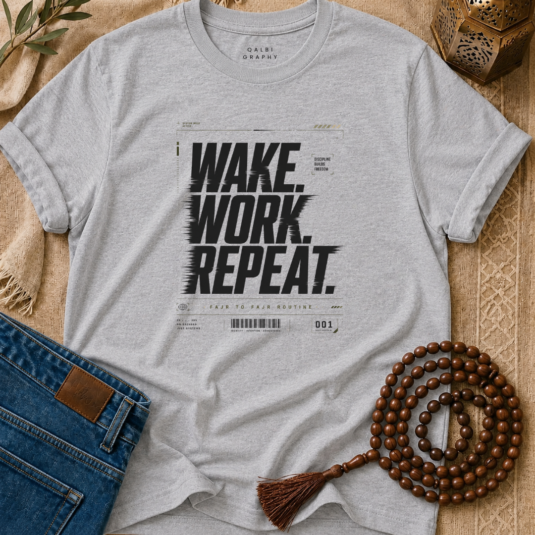 Wake Work Repeat - T-Shirt SS