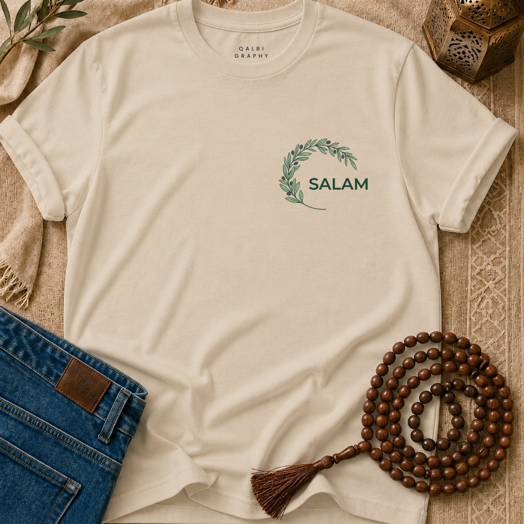 Salam Olive Branch - T-Shirt SS