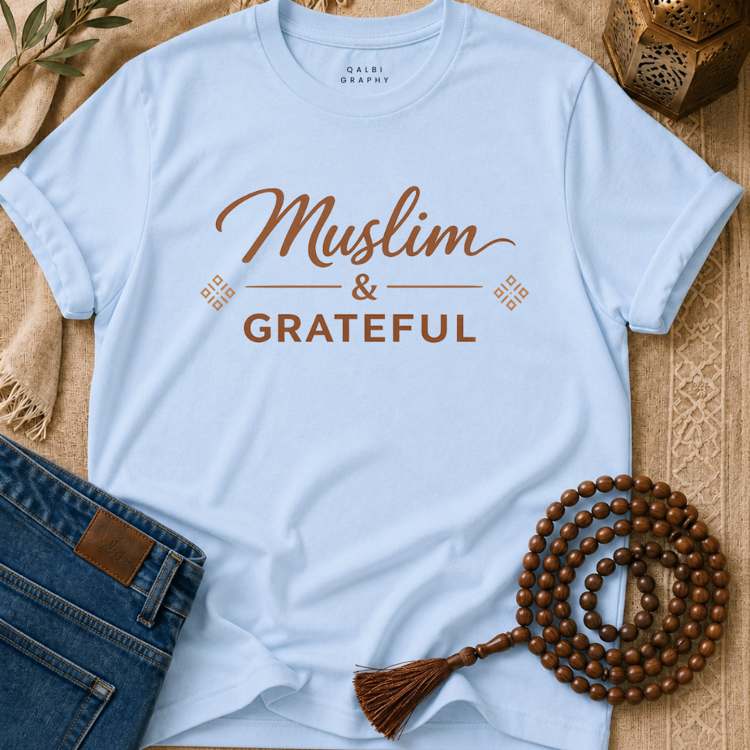 Muslim & Grateful - T-Shirt AD-SS