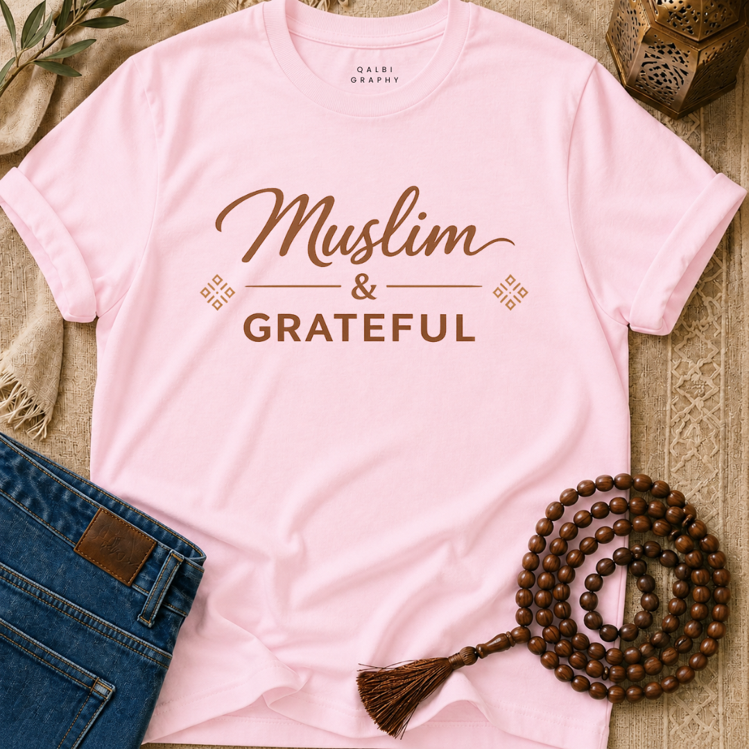 Muslim & Grateful - T-Shirt AD-SS