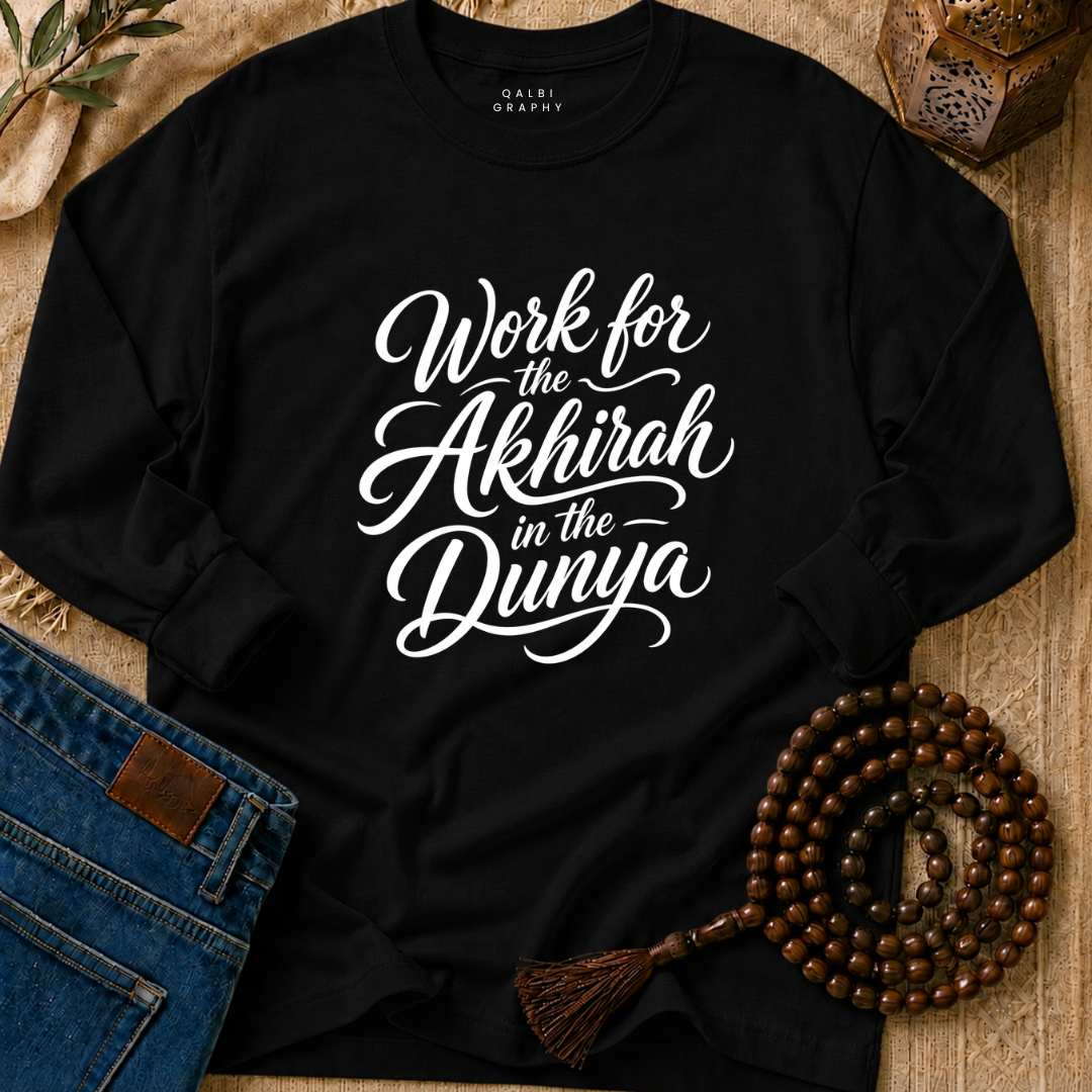 Work For Akhirah - T-Shirt AD-LS