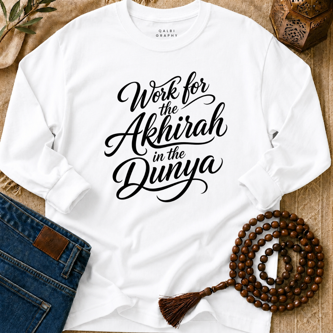 Work For Akhirah - T-Shirt AD-LS