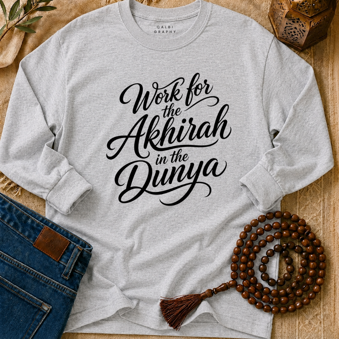 Work For Akhirah - T-Shirt AD-LS