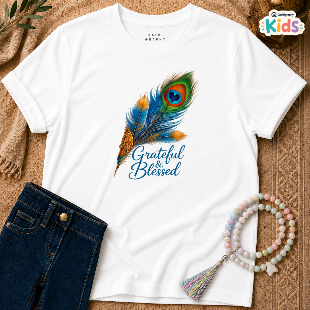 Grateful & Blessed - Kids - T-Shirt KD-SS