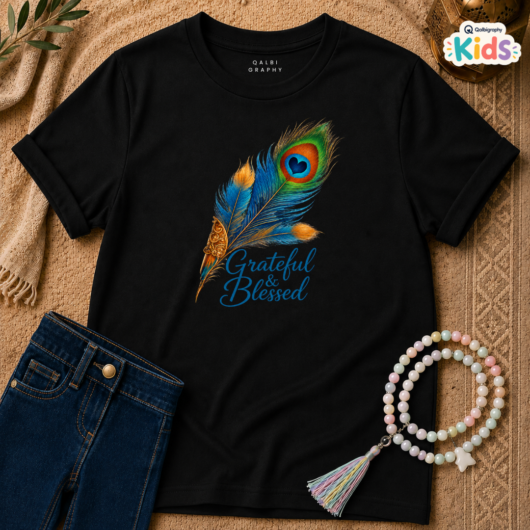 Grateful & Blessed - Kids - T-Shirt KD-SS