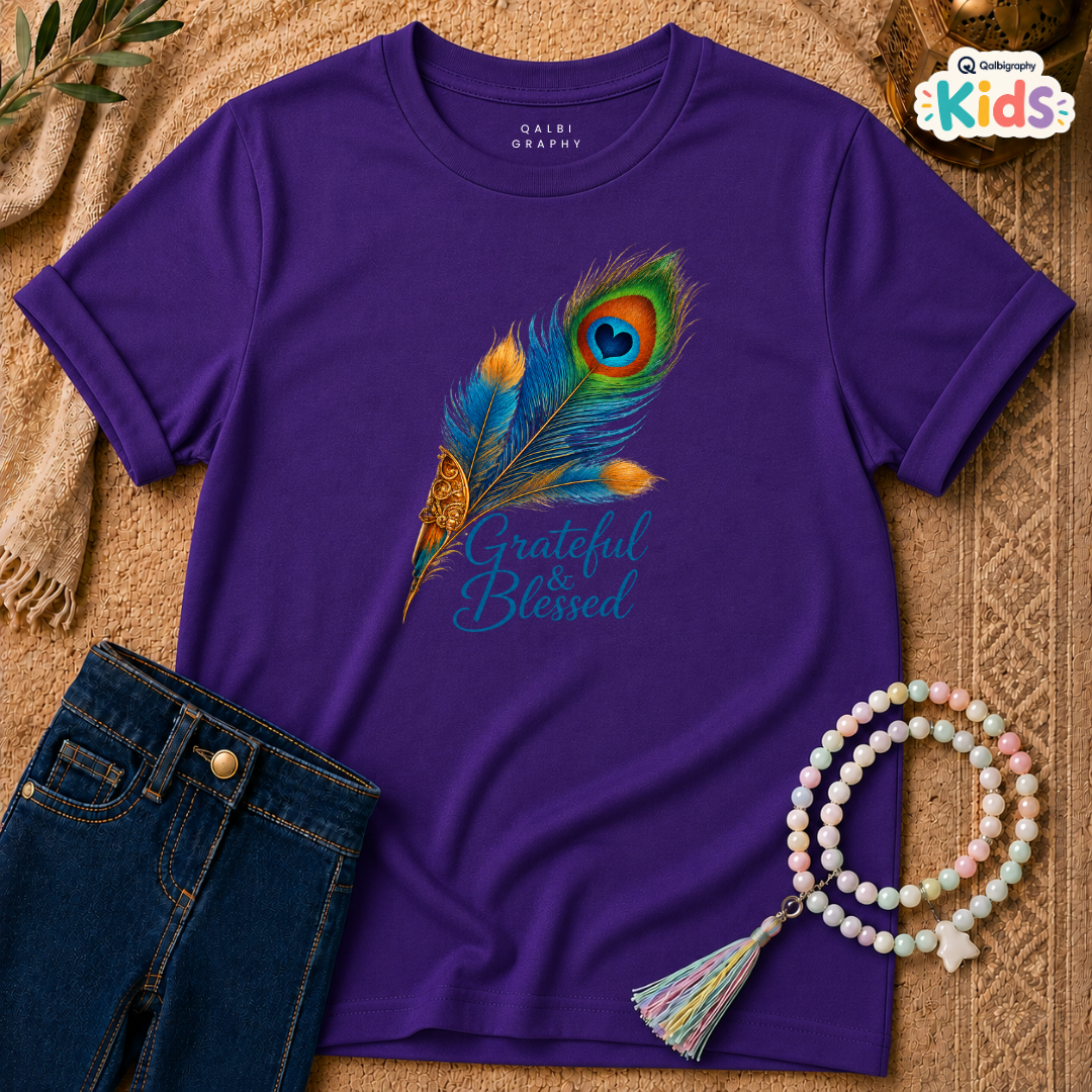 Grateful & Blessed - Kids - T-Shirt KD-SS