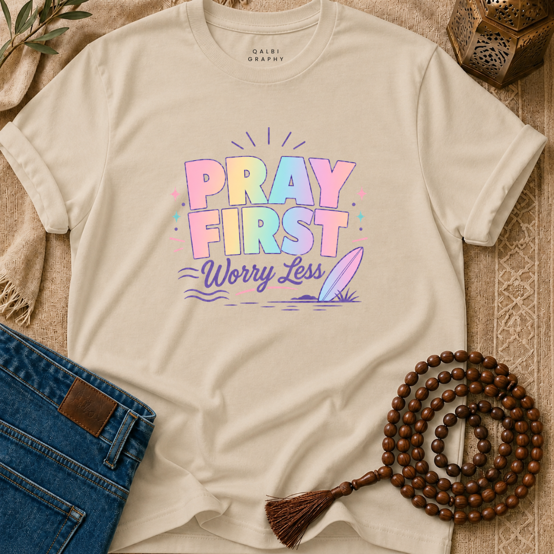 Pray First - T-Shirt AD-SS