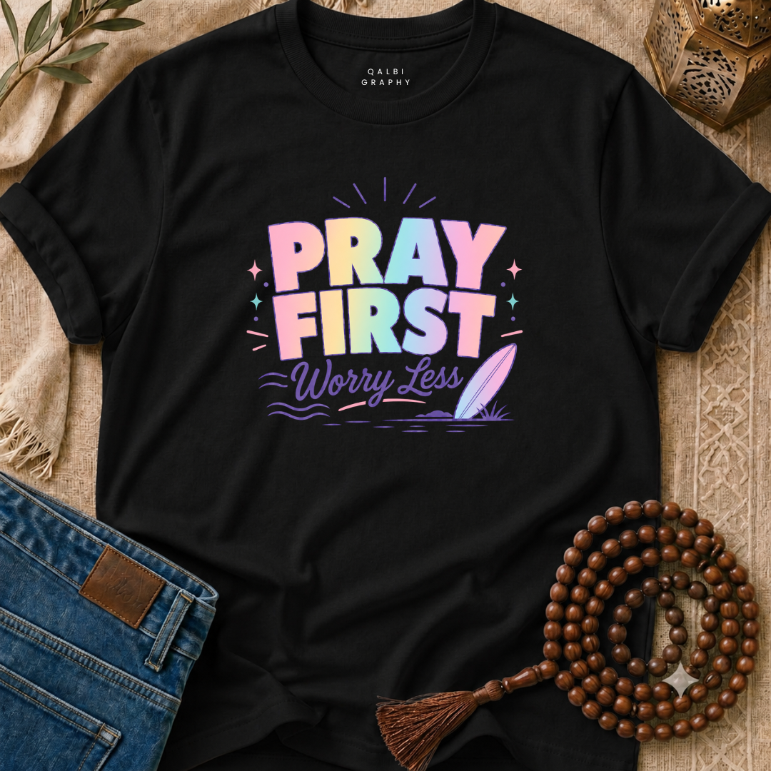 Pray First - T-Shirt AD-SS