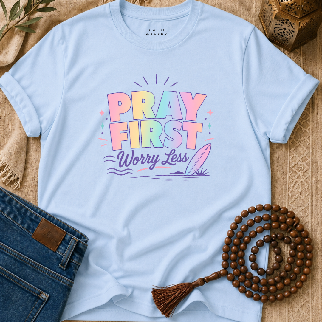 Pray First - T-Shirt AD-SS