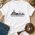 Heart Finds Peace - T-Shirt AD-SS