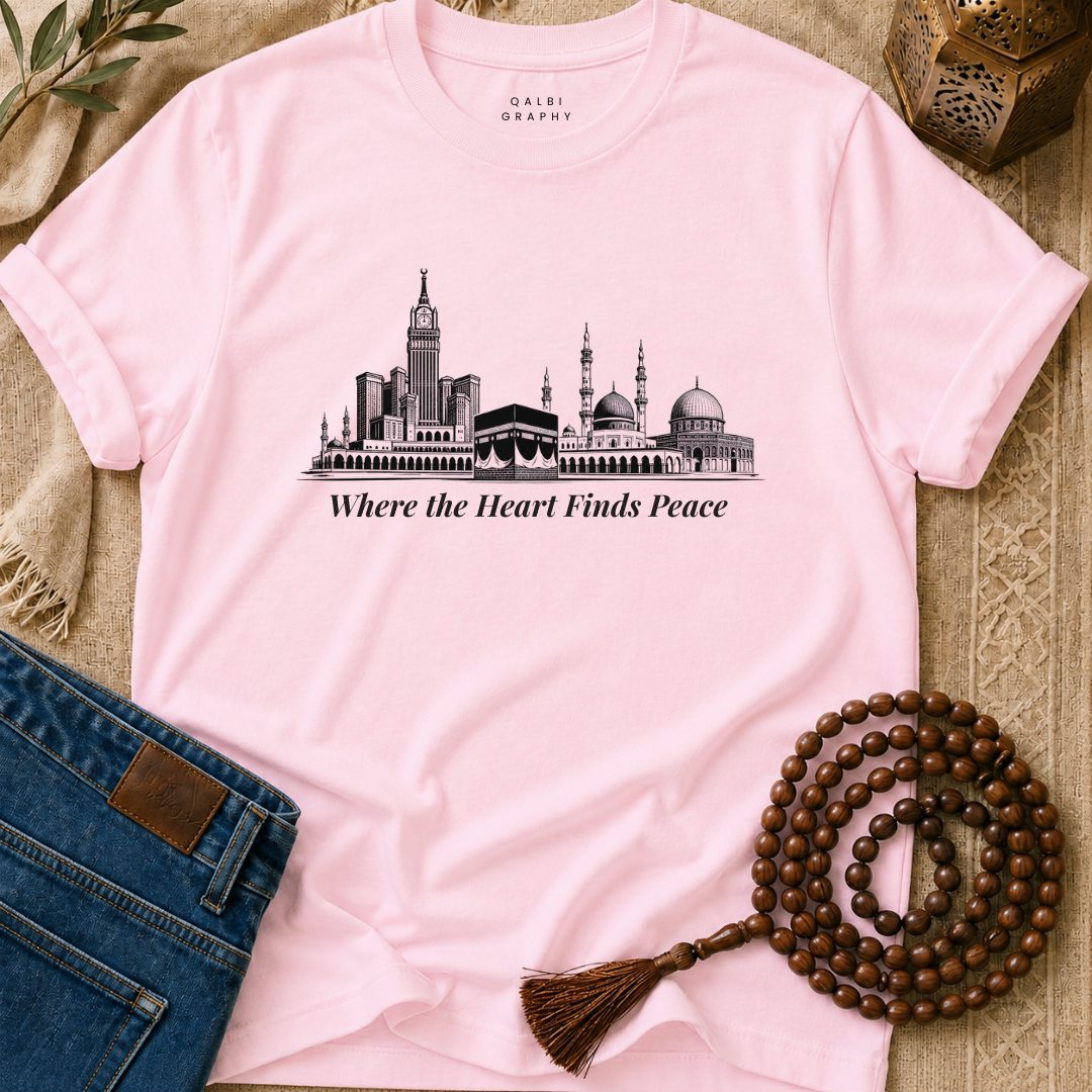 Heart Finds Peace - T-Shirt AD-SS