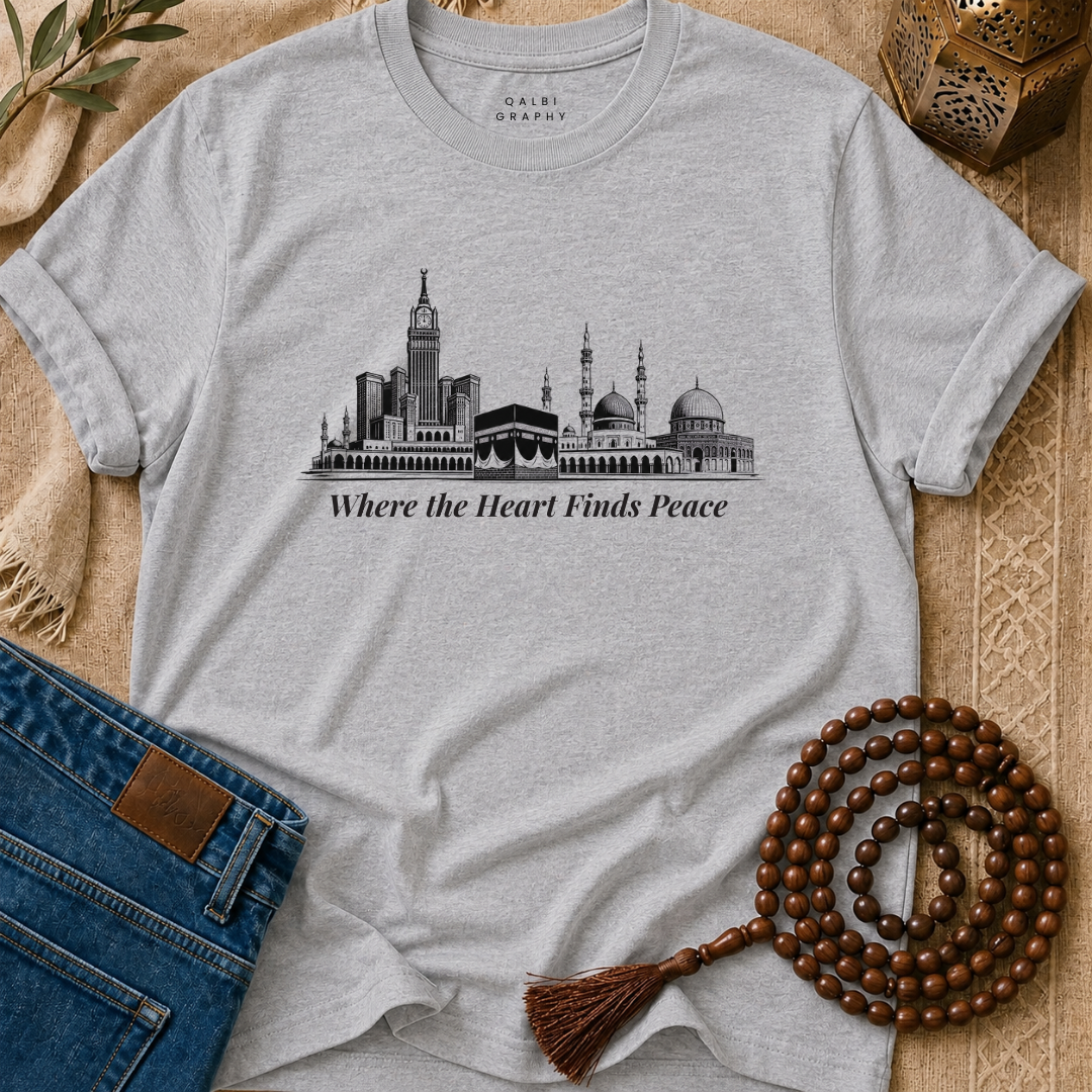 Heart Finds Peace - T-Shirt AD-SS