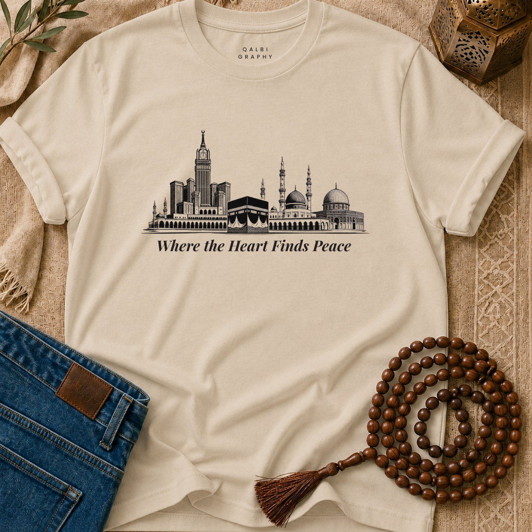 Heart Finds Peace - T-Shirt AD-SS