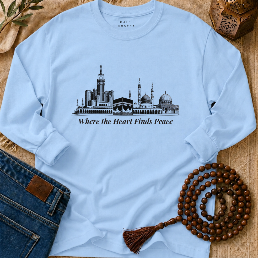Heart Finds Peace - T-Shirt AD-LS
