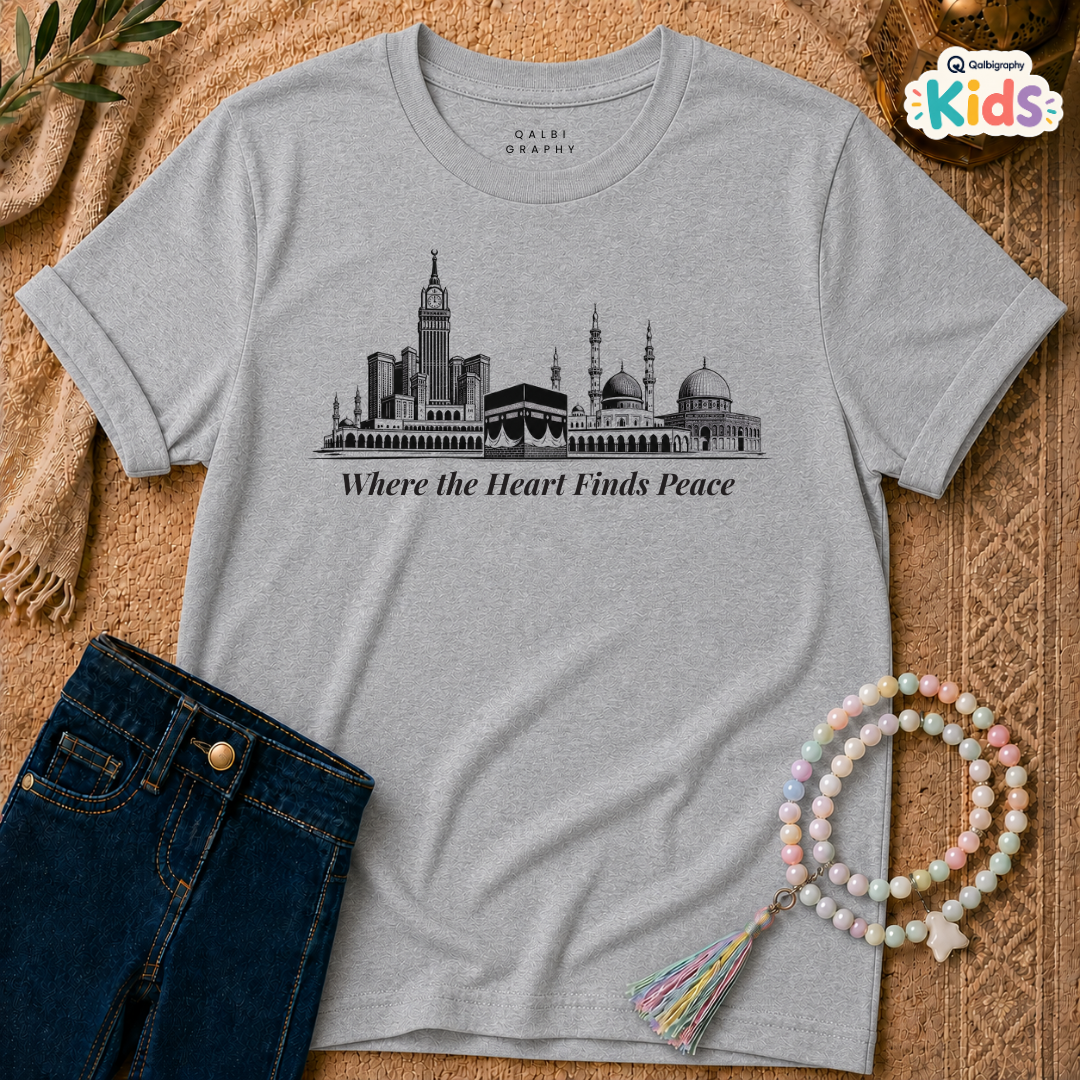 Heart Finds Peace - Kids - T-Shirt KD-SS