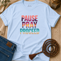 Pause Pray Proceed - T-Shirt AD-SS